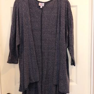 LulaRoe Small Lindsay Heather Gray